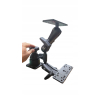 UCHWYT RUCHOME RAMIE X1C NA 2 EKRANY PLOTERY RAMIONA 2x15 cm Q-ERGO
