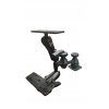 UCHWYT RUCHOME RAMIE X2C NA 2 EKRANY PLOTERY RAMIONA 2x15 cm Q-ERGO
