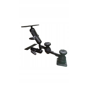 UCHWYT RUCHOME RAMIE X2C NA 2 EKRANY PLOTERY RAMIONA 2x15 cm Q-ERGO