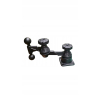 UCHWYT RUCHOME RAMIE X2C NA 2 EKRANY PLOTERY RAMIONA 2x9 cm Q-ERGO