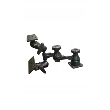 UCHWYT RUCHOME RAMIE X2C NA 2 EKRANY PLOTERY RAMIONA 2x9 cm Q-ERGO