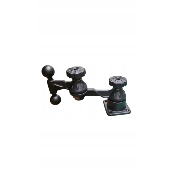 UCHWYT RUCHOME RAMIE X2C NA 2 EKRANY PLOTERY RAMIONA 2x9 cm Q-ERGO