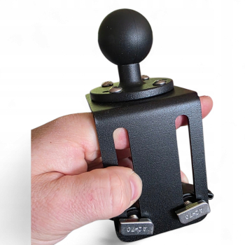KĄTOWNIK ADAPTER MOCOWANIE POD PODSTAWĘ OKRĄGŁĄ DO ŁODZI DO SZYNY Q-ERGO